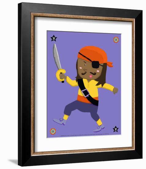 Pirate I-null-Framed Art Print