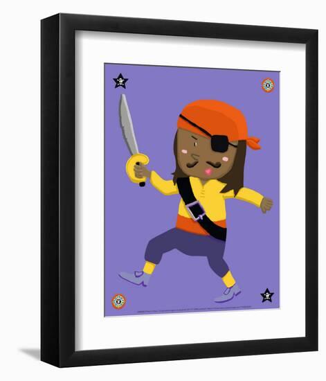 Pirate I-null-Framed Art Print