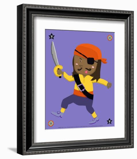 Pirate I-null-Framed Art Print