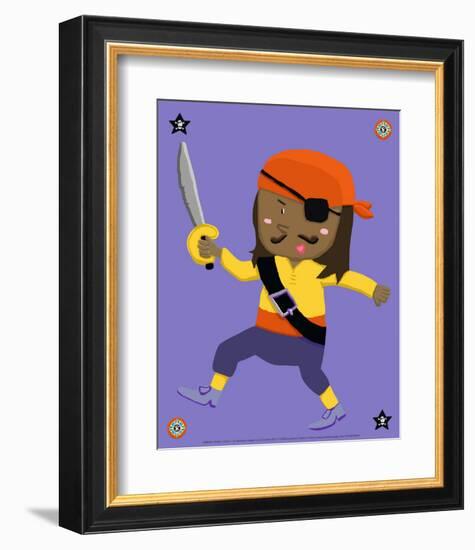 Pirate I-null-Framed Art Print