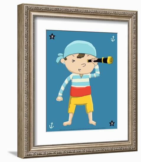 Pirate II-null-Framed Art Print