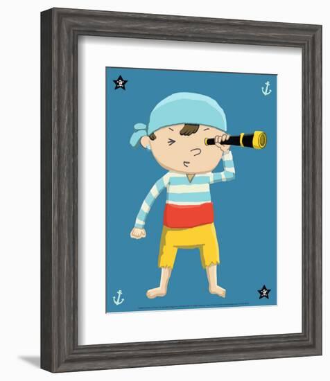 Pirate II-null-Framed Art Print