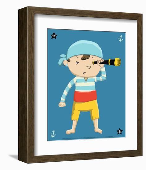 Pirate II-null-Framed Art Print