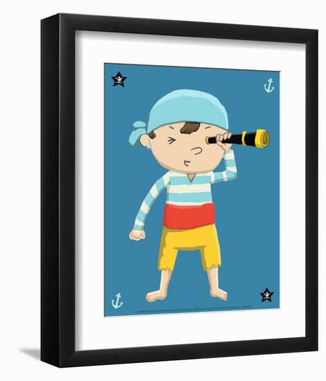 Pirate II-null-Framed Art Print