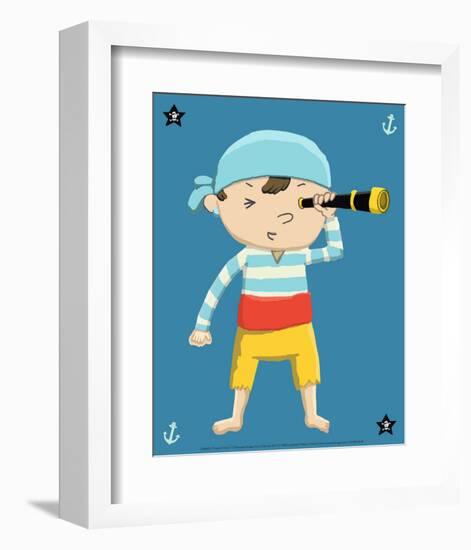 Pirate II-null-Framed Art Print