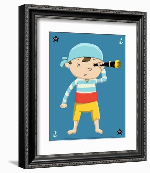 Pirate II-null-Framed Art Print