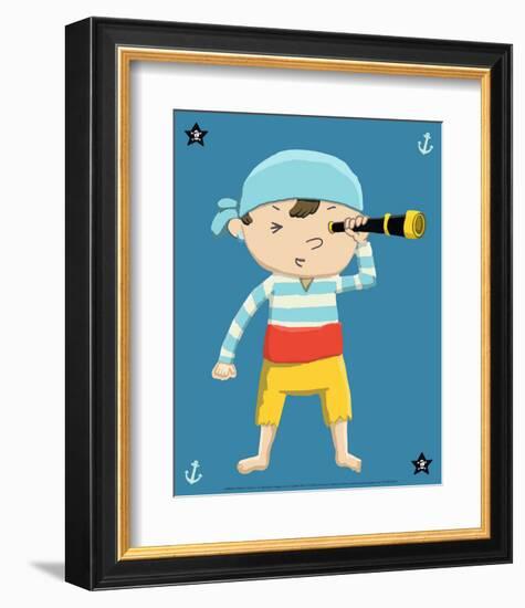 Pirate II-null-Framed Art Print