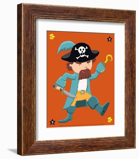 Pirate III-null-Framed Art Print