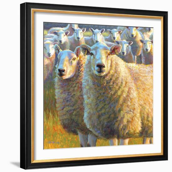 Pirate Sheep-Rita Kirkman-Framed Art Print
