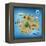 Pirate Treasure Map-miskokordic-Framed Stretched Canvas