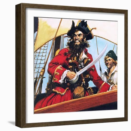 Pirate-English School-Framed Giclee Print