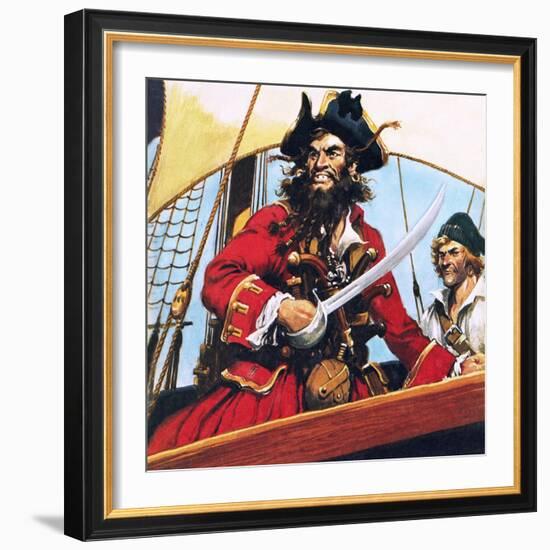 Pirate-English School-Framed Giclee Print