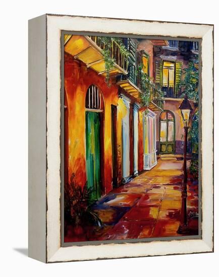 Pirates Alley By Night-Diane Millsap-Framed Stretched Canvas