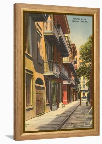 Pirates' Alley, New Orleans, Louisiana-null-Framed Stretched Canvas