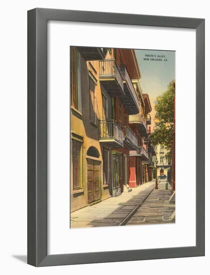 Pirates' Alley, New Orleans, Louisiana-null-Framed Art Print