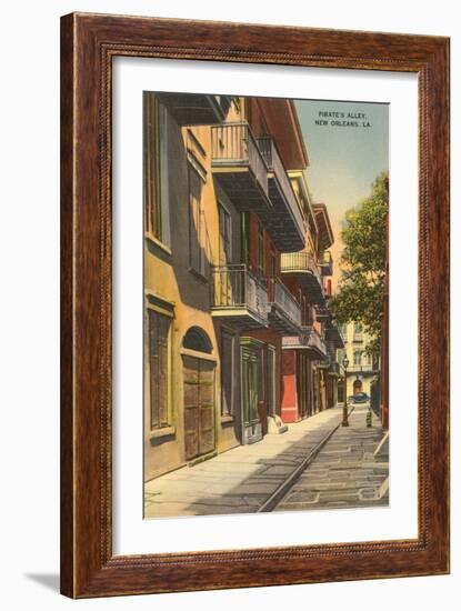 Pirates' Alley, New Orleans, Louisiana-null-Framed Art Print