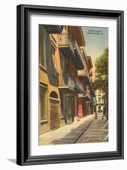 Pirates' Alley, New Orleans, Louisiana-null-Framed Art Print