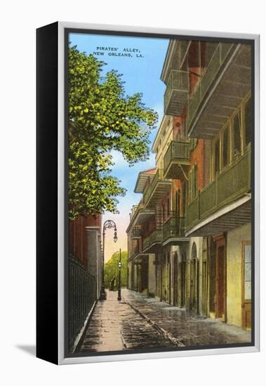 Pirates' Alley, New Orleans, Louisiana-null-Framed Stretched Canvas