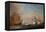 Pirates Attacking a British Navy Ship, 17th Century-Willem Van De Velde The Younger-Framed Premier Image Canvas