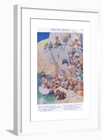 Pirates Bold-C. E. B. Bernard-Framed Giclee Print
