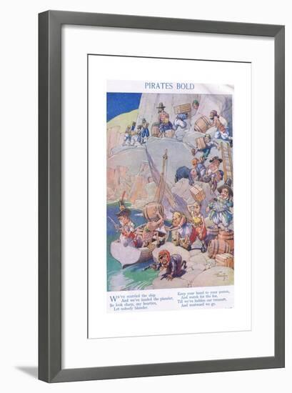 Pirates Bold-C. E. B. Bernard-Framed Giclee Print