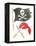 Pirates II on White-Jenaya Jackson-Framed Stretched Canvas