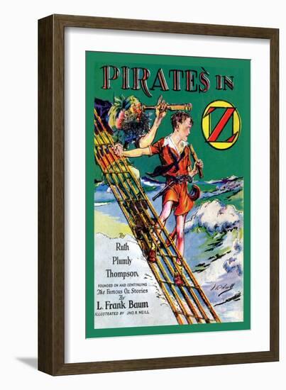 Pirates in Oz-John R. Neill-Framed Art Print