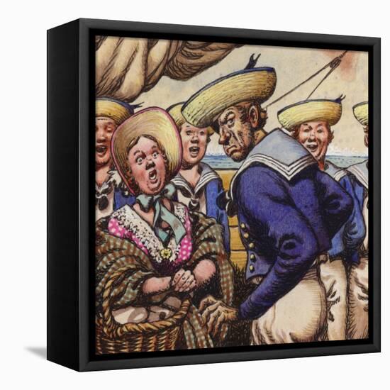 Pirates of Penzance-Pat Nicolle-Framed Premier Image Canvas