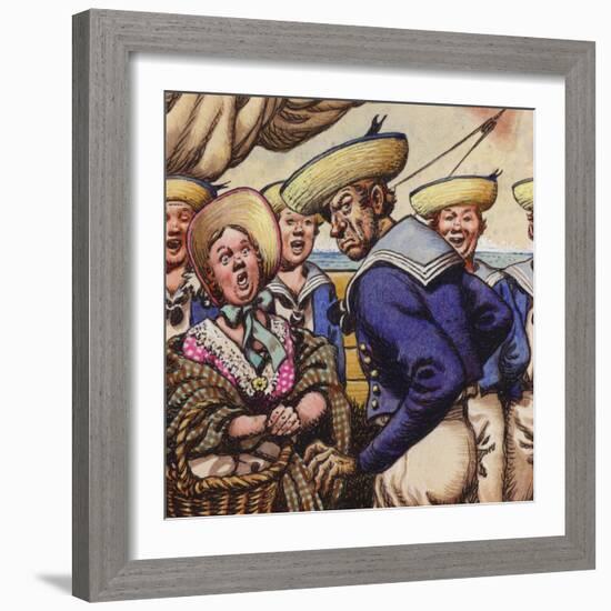 Pirates of Penzance-Pat Nicolle-Framed Giclee Print