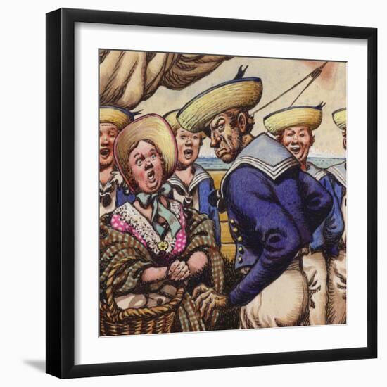 Pirates of Penzance-Pat Nicolle-Framed Giclee Print