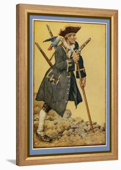 Pirates, Robert Louis Stephenson, UK-null-Framed Premier Image Canvas