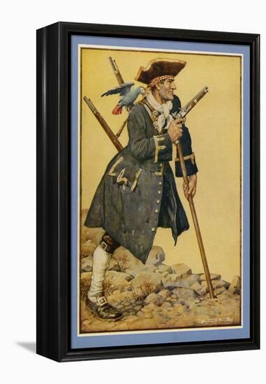 Pirates, Robert Louis Stephenson, UK-null-Framed Premier Image Canvas