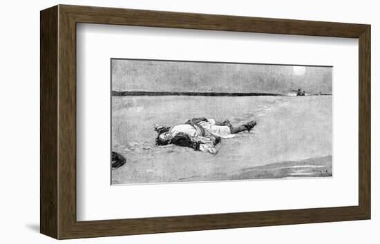 Pirates Used to Do That to Their Captains Now and Then-Howard Pyle-Framed Premium Giclee Print