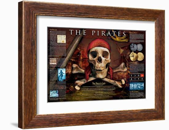 Pirates-null-Framed Art Print