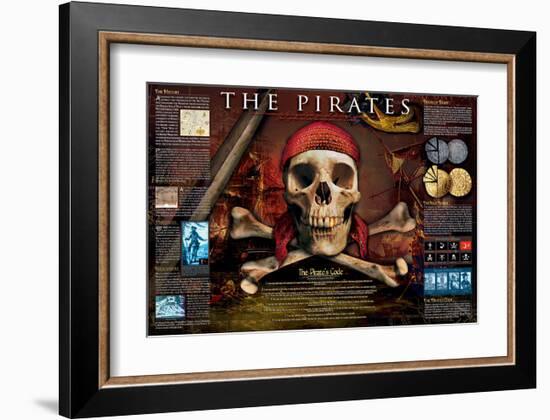 Pirates-null-Framed Art Print