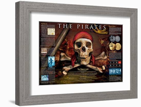 Pirates-null-Framed Art Print