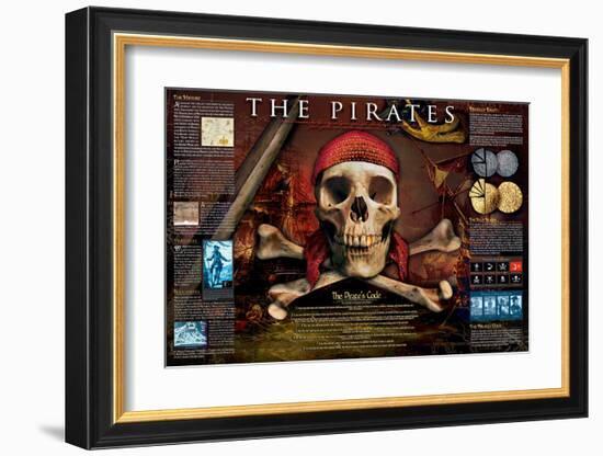 Pirates-null-Framed Art Print