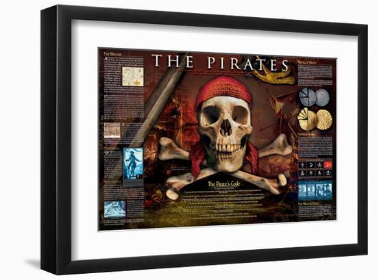 Pirates-null-Framed Art Print