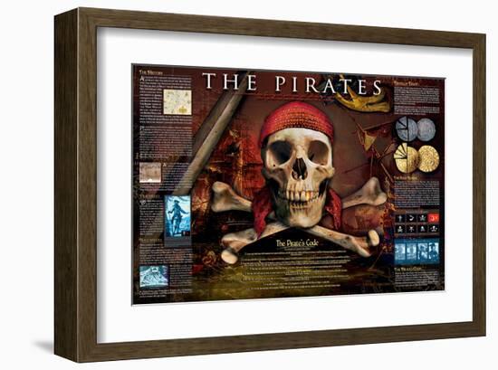 Pirates-null-Framed Art Print