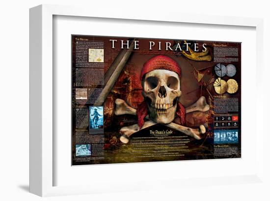 Pirates-null-Framed Art Print