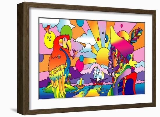 Pirates-Howie Green-Framed Giclee Print