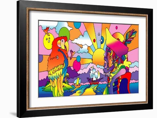 Pirates-Howie Green-Framed Giclee Print