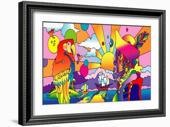 Pirates-Howie Green-Framed Giclee Print