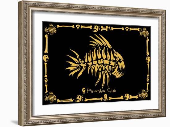 Pirhana Club-ALI Chris-Framed Giclee Print