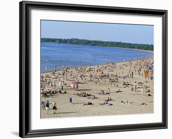 Pirita Beach, Estonia, Baltic States-Yadid Levy-Framed Photographic Print