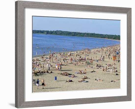 Pirita Beach, Estonia, Baltic States-Yadid Levy-Framed Photographic Print