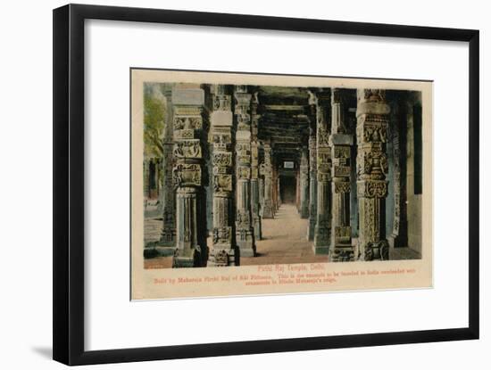 'Pirthi Raj Temple, Delhi', c1900-Unknown-Framed Giclee Print
