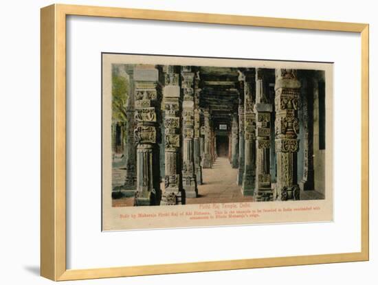 'Pirthi Raj Temple, Delhi', c1900-Unknown-Framed Giclee Print