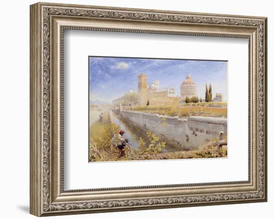 Pisa, 1889-Albert Goodwin-Framed Premium Giclee Print