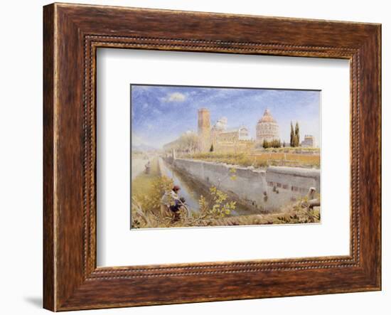 Pisa, 1889-Albert Goodwin-Framed Premium Giclee Print